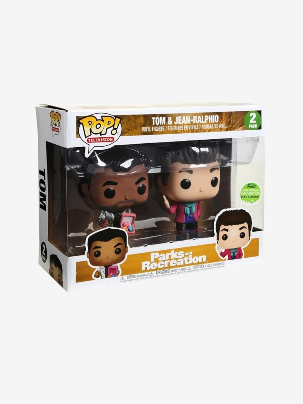 Exclusive Vinyl Figure Set - Tom & Jean-Ralphio from Parks & Recreation 2018